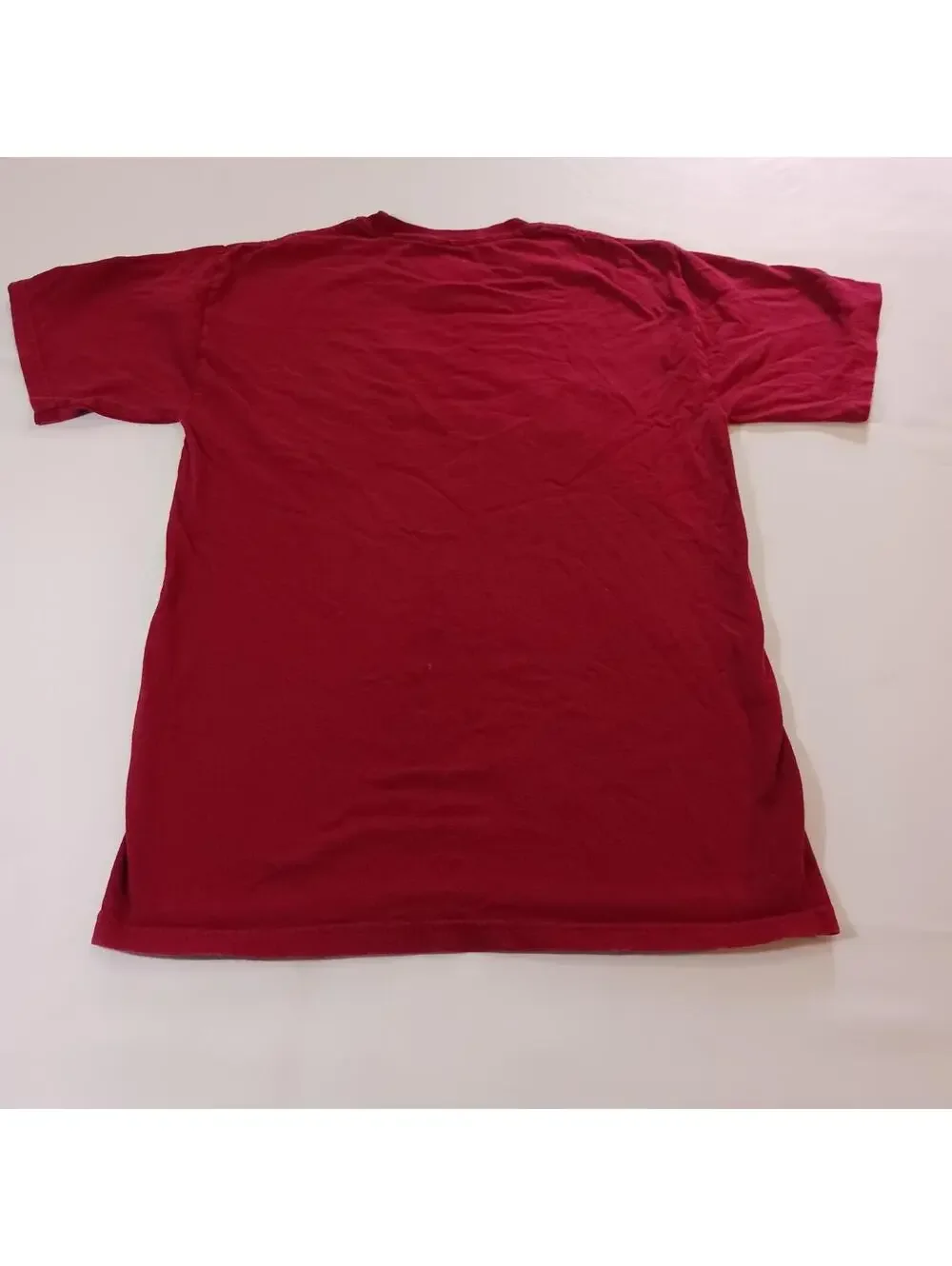 Vintage Champion Authentic Maritime Privateers Men's Red Cotton T-Shirt Small - Picture 2 of 13